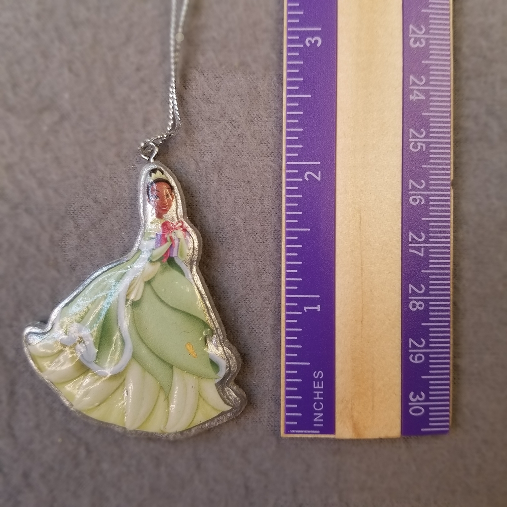 Set of 4 Disney Princess Christmas Ornaments Snow White Rapunzel Belle Tiana - Picture 6 of 10